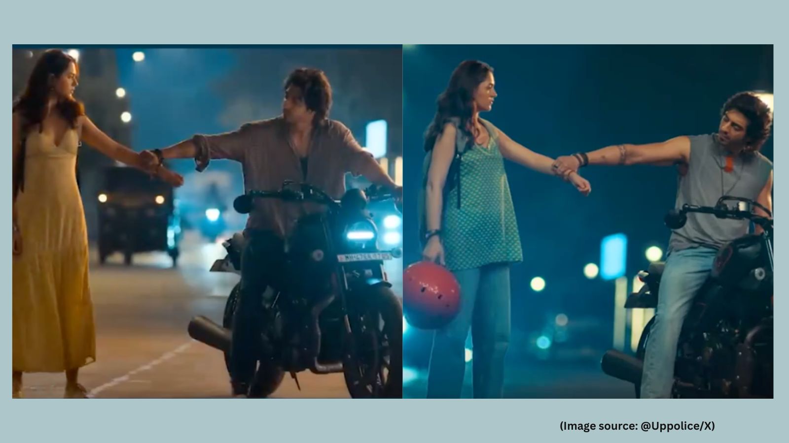 UP Police Uses 'Saiyaara' to Promote Road Safety on X