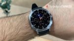 On-wrist, the Galaxy Watch 8 Classic looks like a luxury analog timepiece, while delivering modern smart features.(Image: Anuj Bhatia/The Indian Express)
