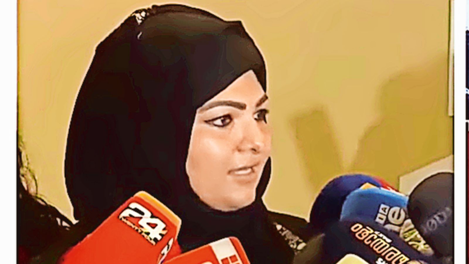 Producer Thomas Protests KFPA with Burqa at Nomination
