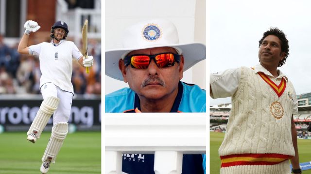 Ravi Shastri has backed Joe Root to break Sachin Tendulkar's Test runs record with age on his side. (Reuters)