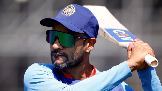 Shikhar Dhawan said he had made his decision to skip the India vs Pakistan WCL match two months ago. (Reuters)