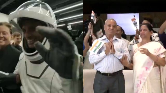 Shubhanshu Shukla ISS Axiom-4, Indian astronaut ISS 2025, Shubhanshu Shukla space return, Group Captain Shukla Lucknow celebration, Axiom-4 mission India, Indian Air Force astronaut, first Indian on ISS, Shukla space splashdown, Axiom Space India mission, PM Modi Shukla tweet, Gaganyaan mission update, India US space collaboration, Shubhanshu Shukla family reaction, Indian astronaut news July 2025, India $70 million space mission, SpaceX Dragon splashdown Shukla, ISS mission Indian pilot