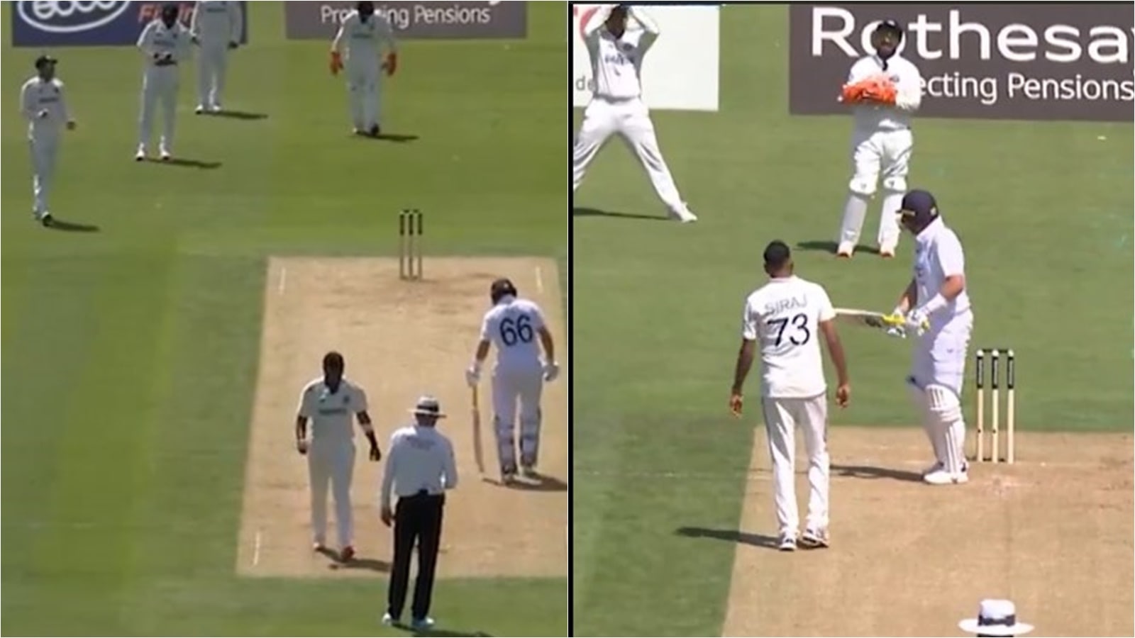 Mohammed Siraj Shubman Gill IND vs ENG