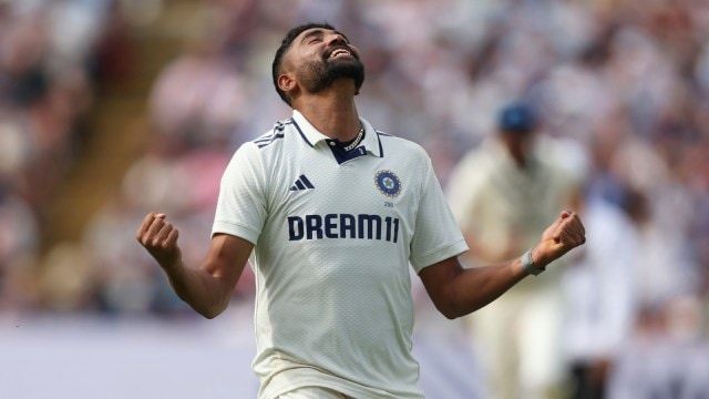 Mohammed Siraj in action against England. (AP)