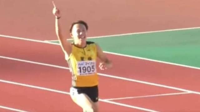 Sorato Shimizu rewrites record books in 100m