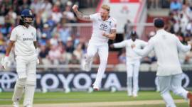 Ben Stokes vs India Stuart Broad