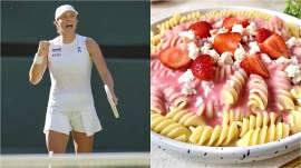 Iga swiatek Strawberry Pasta