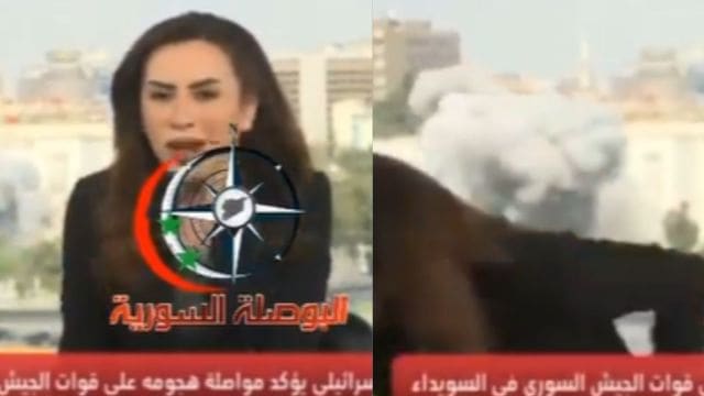Syria TV studio