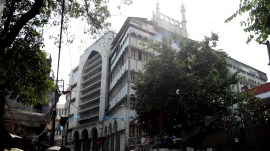 The Tablighi Jamaat’s headquarters at Nizamuddin in New Delhi.