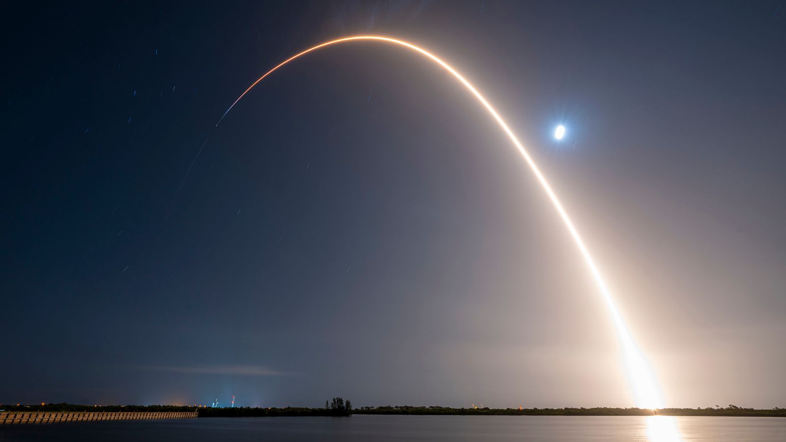 In rare team-up, Elon Musk’s SpaceX launches batch of 24 Amazon Kuiper satellites