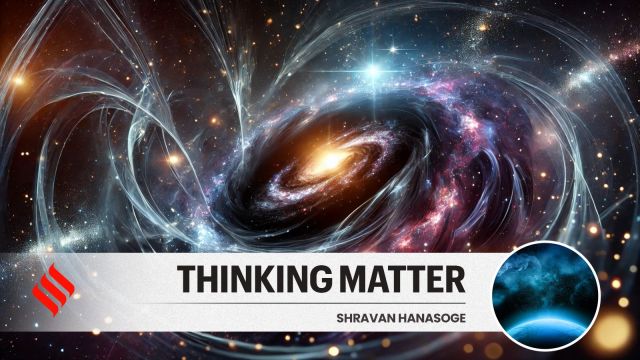 Big Bang antimatter mystery: A swirling cosmic vista evokes the mystery of antimatter and the asymmetry that shaped our universe. (AI-generated Image/DALLE)