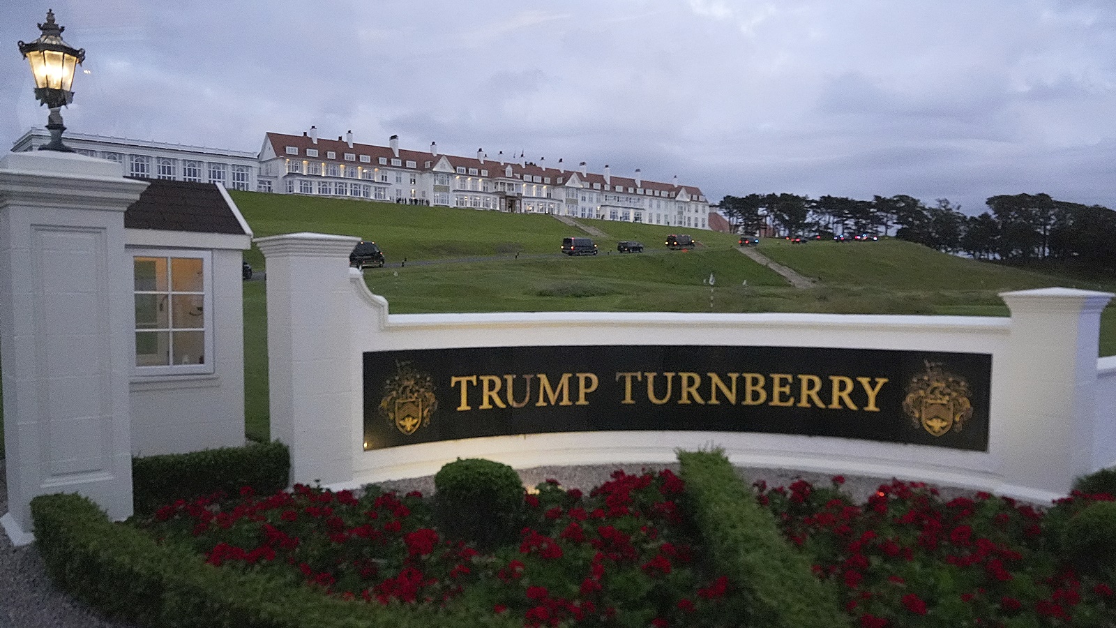 President Donald Trump's golf course in Turnberry, Scotland