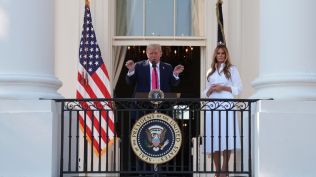 Trump US independence day