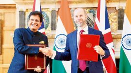 Commerce Secretary Sunil Barthwal, Sunil Barthwal, tariff king, UK trade deal, india UK trade deal, india UK fta, Indian express news, current affairs