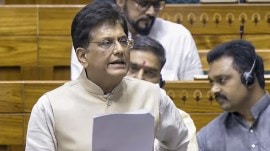Union Minister Piyush Goyal in Lok Sabha. PTI US tariff: India bright spot in global economy ...will protect national interest, says Govt