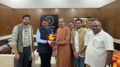 Uddhav fadnavis aditya meet