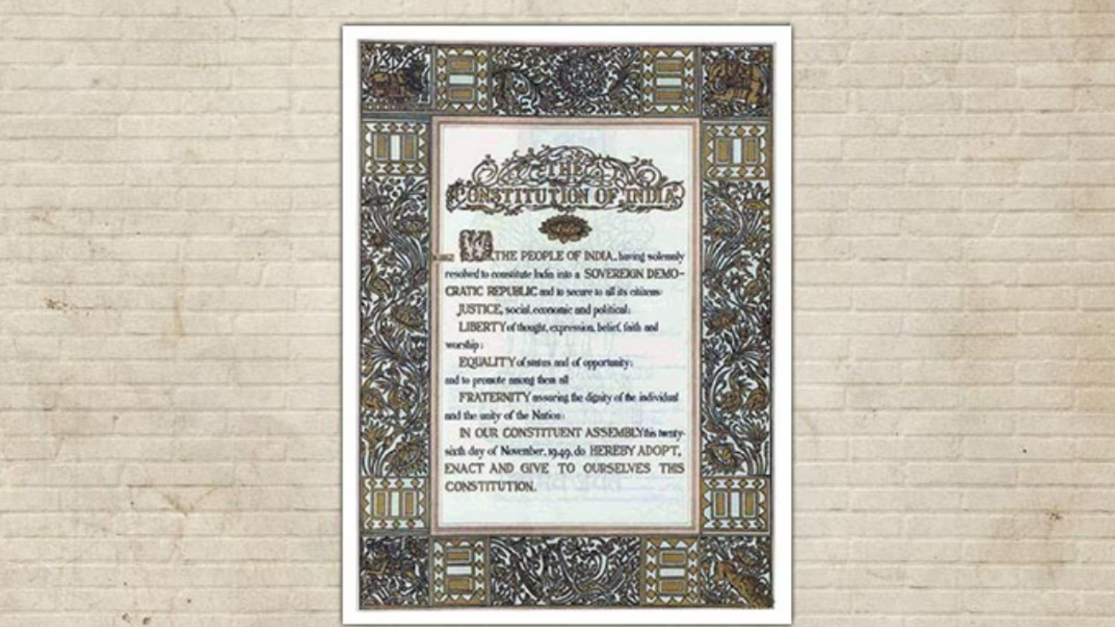 Original Preamble in focus, how the socialist-secular debate played out in ...