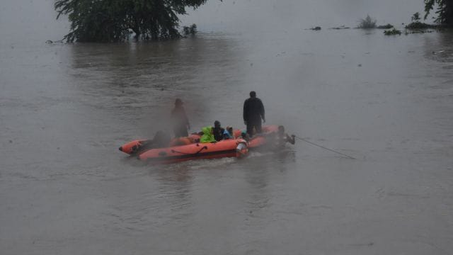 nagpur city flooded