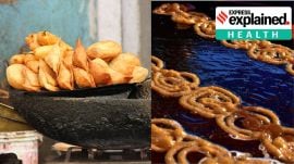 samosa jalebi circular explained samosa jalebi circular explained: In the past, studies have cited the consumption of calorie-dense foods high in sugar, salt, and fat as a major cause of rising obesity in India.