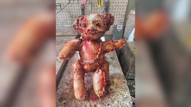 human flesh teddy bear