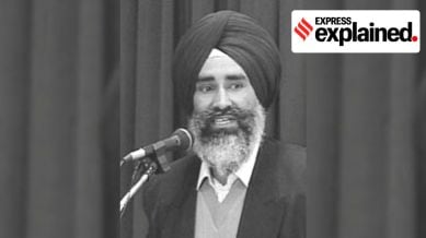 Punjabi activist Jaswant Singh Khalra.