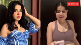 Uorfi Javed first photos after removing lip fillers