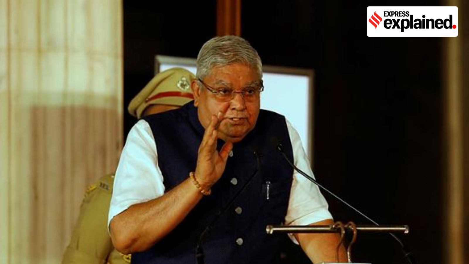 He is only the third Vice-President in India’s history to resign before completing his term, after V.V. Giri and R. Venkataraman