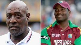 Broan Lara Sir Viv Richards first meeting