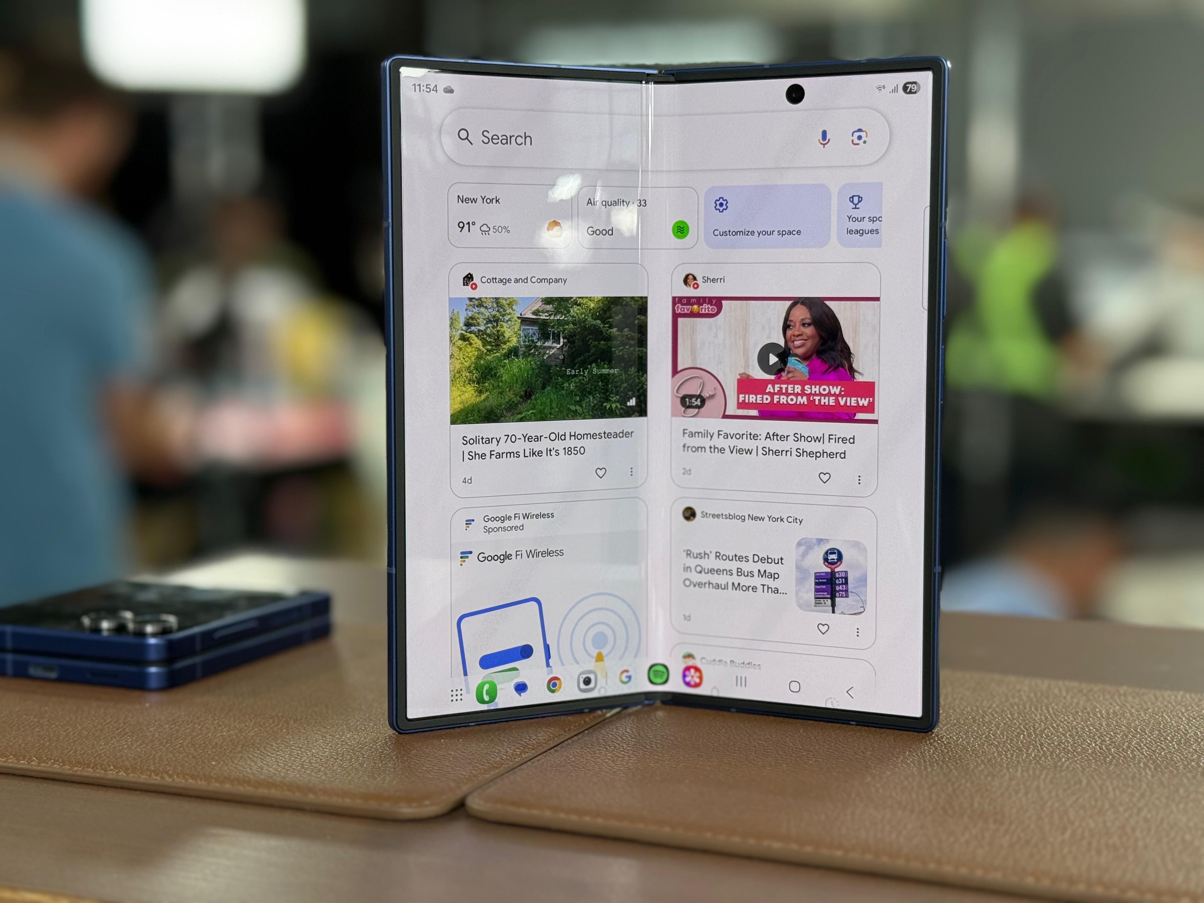 Galaxy Z Fold 7 now has a 8.2-inch inner screen.