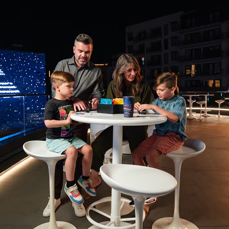 You don’t need to own a Tesla EV to enjoy a meal at the diner.