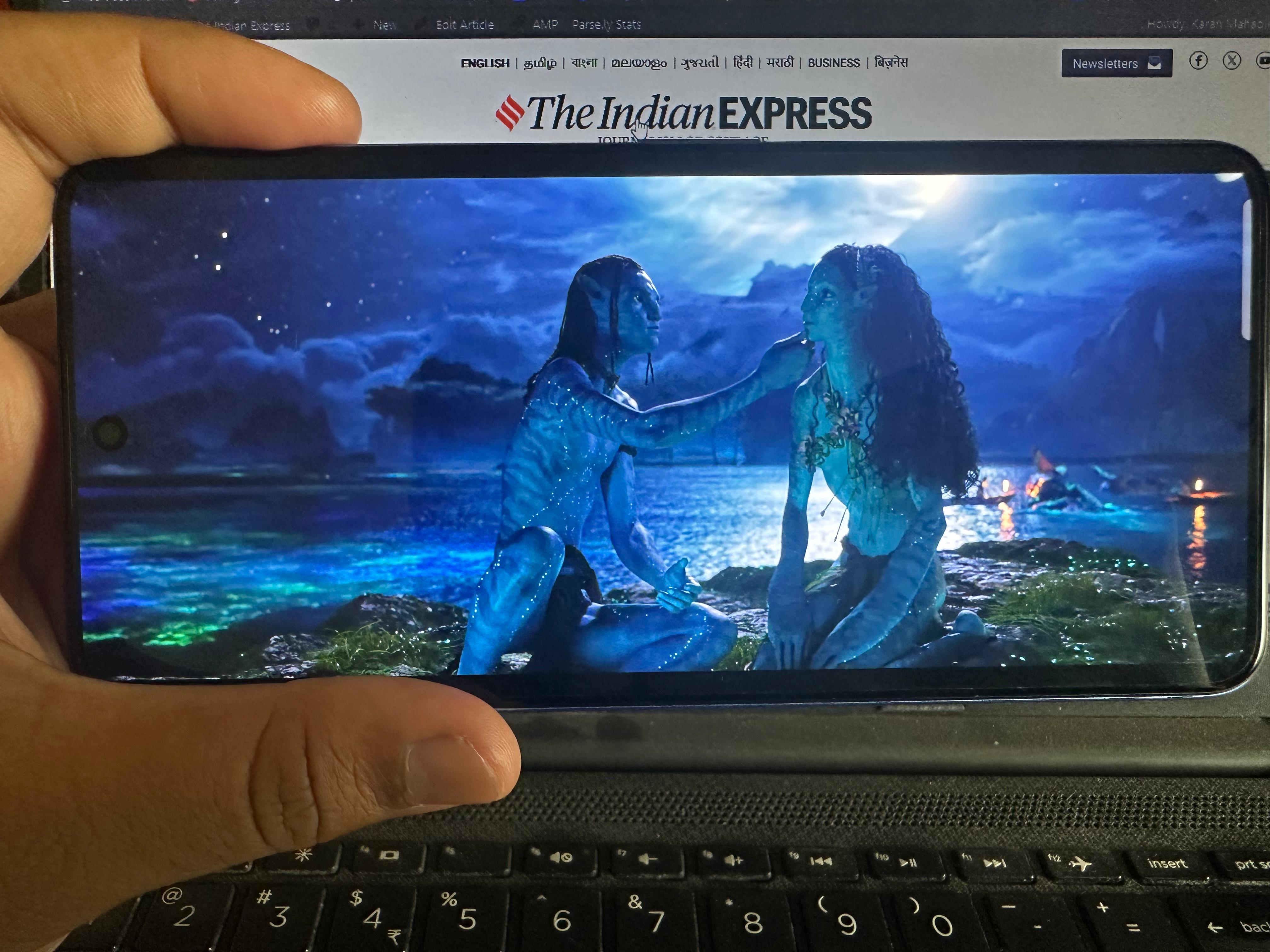 A still from the trailer of Avatar: Air and Fire. 