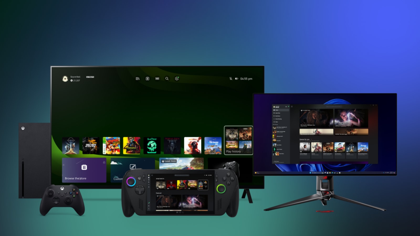 Play anywhere: Xbox now syncs game progress across console, PC and Windows handheld