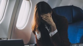 What is an airplane headache?