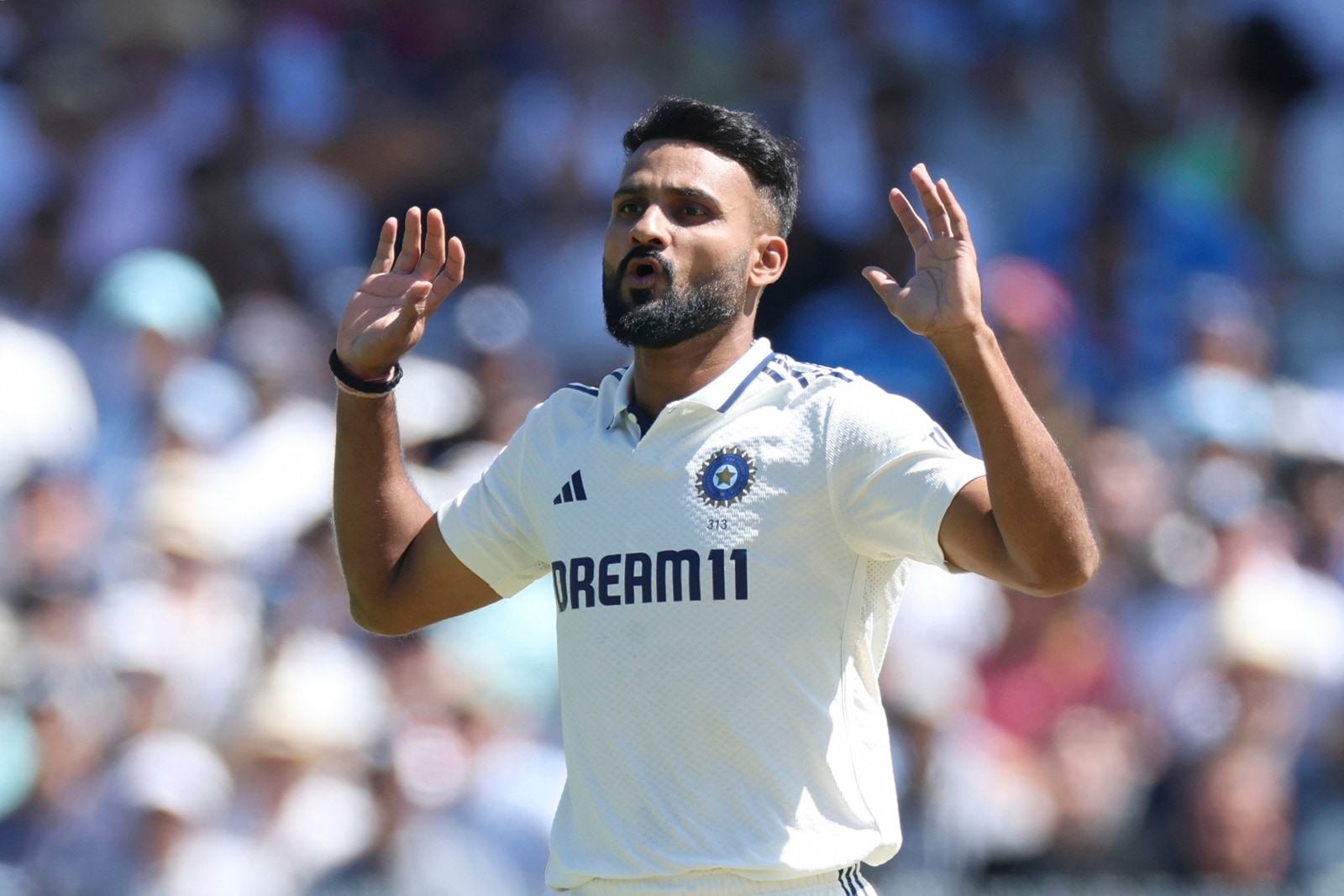 Akash Deep has had a history of injuries that sidelined him in the Border-Gavaskar Trophy in 2024 and also in the 2025 IPL season. (AP Photo)