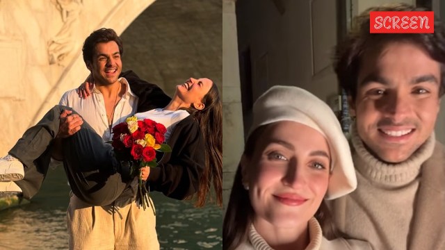 Ashish Chanchlani and Elli AvrRam