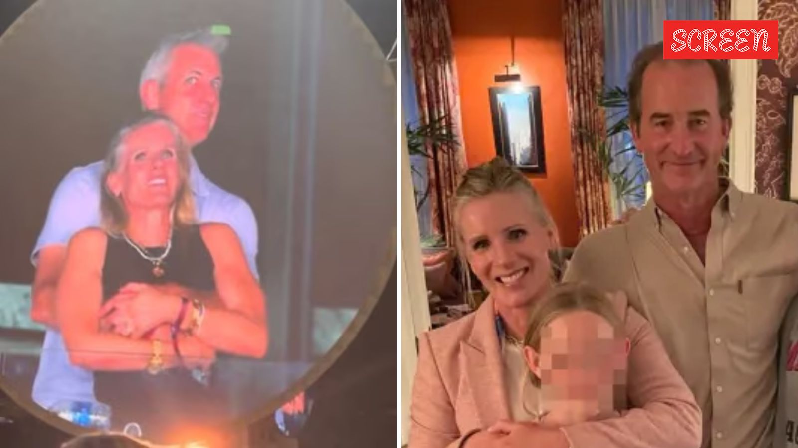 Astronomer CEO Andy Byron resigns, Kristin Cabot seen wearing wedding ring, with apparent husband before the Coldplay kiss cam scandal