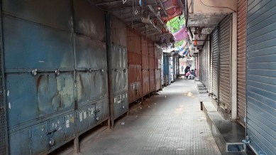 Bharat Bandh, Bharat Bandh protest, trade union strike, anti-labor policies, farmer-worker protest, labor code opposition, privatization resistance, unemployment crisis, migrant worker rights, public sector protection, nationwide Bharat Bandh, Indian express