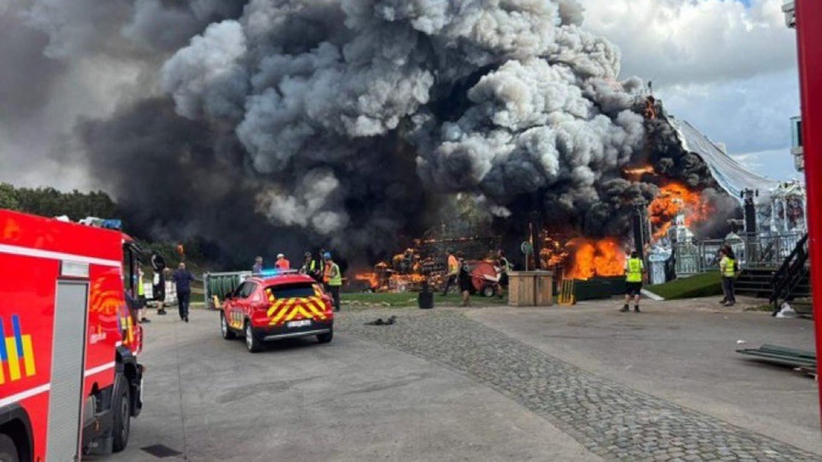 Fire destroys main stage at Belgium's Tomorrowland music festival, days before opening | World News - The Indian Express