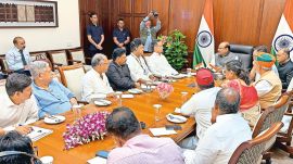 Om Birla, Kiren Rijiju, OPERATION SINDOOR, Pahalgam terrorist attack, Pahalgam terrorists, Indian army, india Pakistan ceasefire, Pakistan drone strike, drone strike, Pakistan drone strike reponse, drone strike reponse, Army strikes, Army strikes in Pakistan, Army strikes Pakistan terror sites, Indian army, Army strikes PoK, Pakistan-occupied Kashmir, Pahalgam attack, Pahalgam terror attack, india pakistan ties, india pakistan tensions, article 370, Indian army, Abrogation of Article 370, terrorism, terrorist attack, Kashmir attack, Jammu and Kashmir terrorist attack, Jammu and Kashmir, cross-border infiltration, border security, border infiltration, Pahalgam attack, Pahalgam terror attack, Pahalgam terrorist attack, Pahalgam terrorists, Indian army, india pakistan ties, india pakistan tensions, article 370, Indian army, Abrogation of Article 370, terrorism, terrorist attack, Kashmir attack, Jammu and Kashmir terrorist attack, Jammu and Kashmir, cross-border infiltration, border security, border infiltration, Indian express news, current affairs