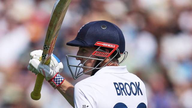 Harry Brook had been dismissed on 99 in the first innings of the first Test. (AP Photo)