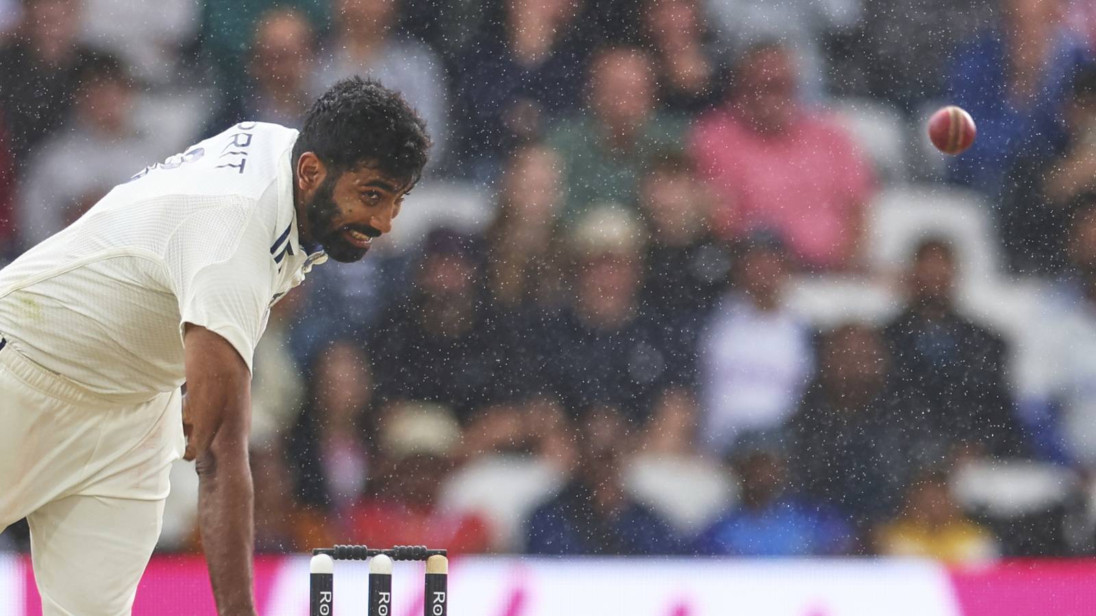 Bumrah boasted an economy of 3.36 in 24.4 overs in the first England innings of the first Test, in which he also took five wickets. (AP Photo)