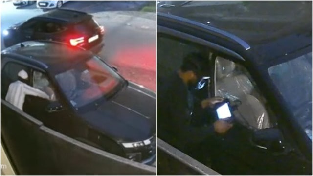south delhi car theft