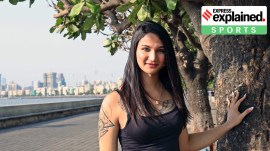 Bangar, who transitioned in her early twenties, has been vocal about the need for evidence-based policies in sports to ensure fair inclusion of transgender athletes. (Express photo by Ganesh Shirsekar)
