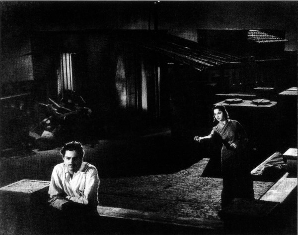 Guru Dutt and Waheeda Rehman in the film Pyaasa. (Express archive photo)