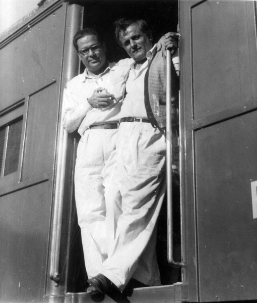 Producer Ram Kamlani and Director Nanabhai Bhatt. Express Archive Photo