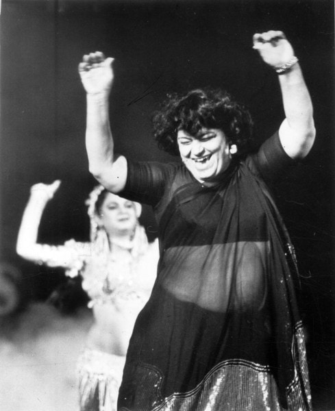 Choreographer Saroj Khan. Express archive photo.