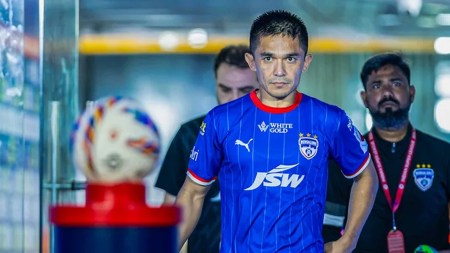 Sunil Chhetri said that he has received a "flurry of texts from players, staff members, physios, masseurs – not just from my club, but from other clubs as well." (Photo Credit: ISL)