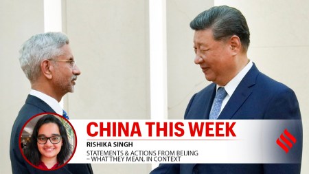 External Affairs Minister S Jaishankar meets China President Xi Jinping, in Beijing on Tuesday.