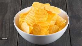 Are certain chips that appear burnt unsafe to eat?