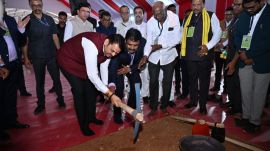 Devendra Fadnavis Gadchiroli speech, Gadchiroli steel plant, Lloyds Metals and Energy, LMEL integrated steel project, Gadchiroli green steel production,